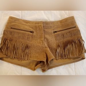 BCBG Fringe Shorts.
